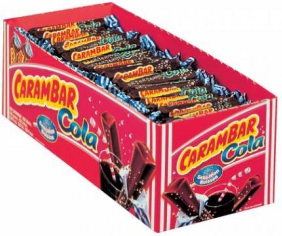 Actual product image Carambar Cola box 180 pcs. (1 pcs., 1224 g)
