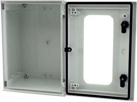 Actual product image Rs Pro GF Polyester wall-mounted enclosure Light grey IP66, HxWxD 400 mm x 300 mm x 200mm (Housing)