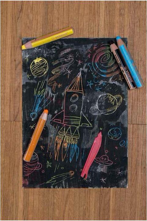 Produktbild STABILO Woody 3 In 1 6er Etui Arty (Mehrfarbig, 6 x)