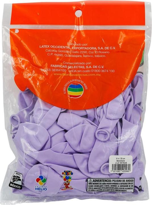 Produktbild Globos Unifarben Ballons Latex 100erPack