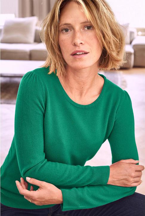 Actual product image Anne Weyburn Jumper with round neckline (W32/L34)