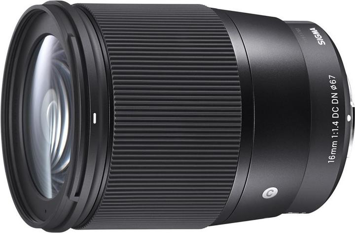 Image du produit Sigma 16mm f/1.4 DC DN (C), Sony E (Sony E, APS-C / DX)