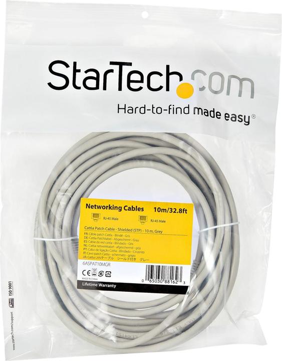 Actual product image StarTech -Ethernet cable (STP, CAT6a, 10 m)