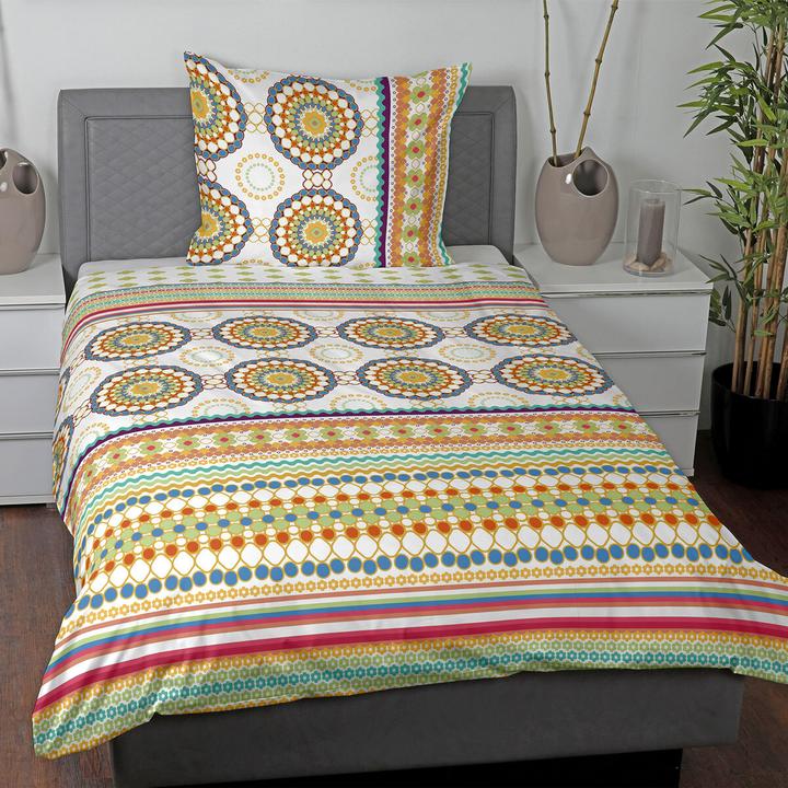 Immagine prodotto Traumschlaf Bohemien (Set di biancheria da letto, 155x220 cm + 80x80 cm)