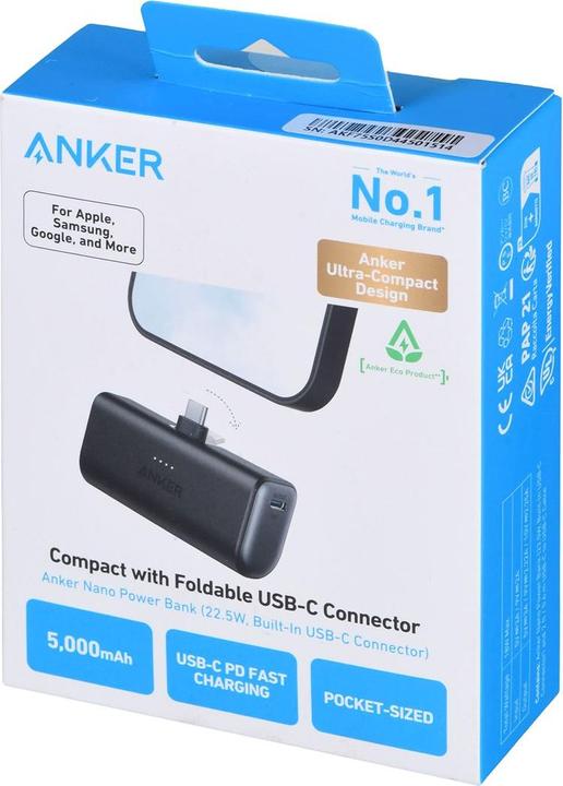 Produktbild Anker Nano (5000 mAh, 22.50 W, 22.50 Wh)