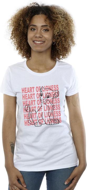 Actual product image Disney Womens/Ladies The Lion King Heart Of A Lioness Cotton T-Shirt (L)