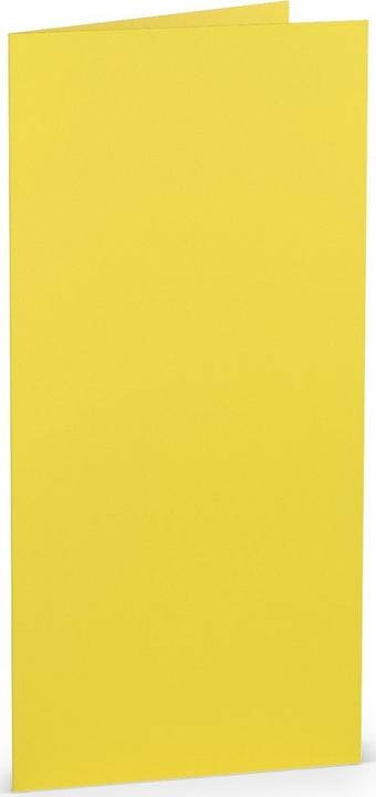 Actual product image Rössler Coloretti Cards DIN long golden yellow in a pack of 5 to design yourself (5 pcs.)