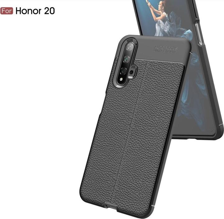 Produktbild Screenguard Honor 20 Hülle Leather Design TPU Cover (Honor 20)