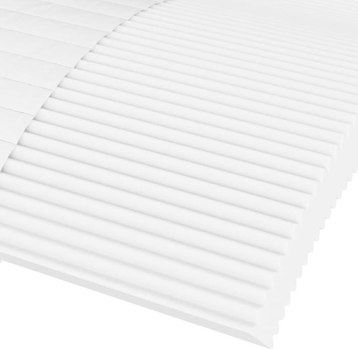 Image du produit VidaXL Schaumstoffmatratze 90 x 220 cm Härtegrad H2 H3 (90 x 220 cm, Noyau de mousse)