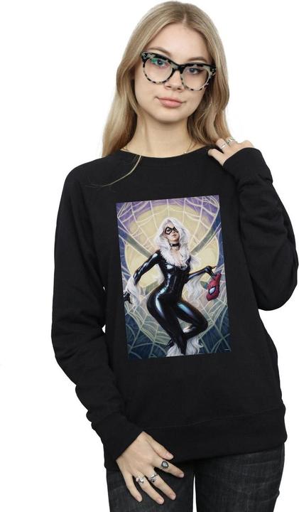 Produktbild Black Cat Artwork Sweatshirt (S)