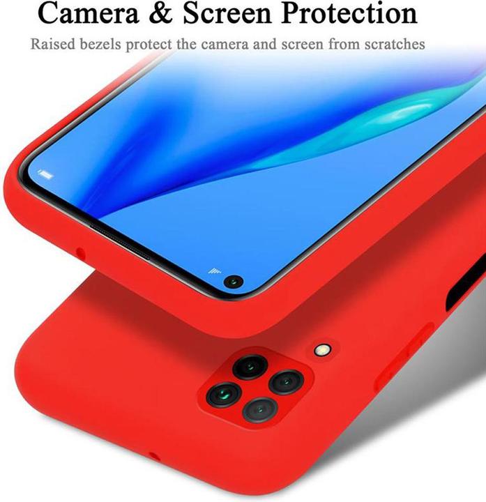 Immagine prodotto Cadorabo Copertura della cassa del silicone liquido TPU (Huawei Nova 7i, Huawei Nova 6 SE, Huawei P40 Lite)