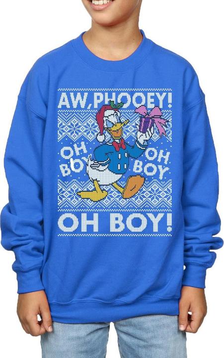 Image du produit Disney - Sweat DONALD DUCK CHRISTMAS FAIR ISLE - Garçon (140, 146)