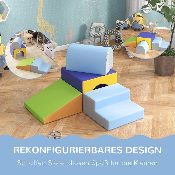 Immagine prodotto Swisshandel24 Bausteinset 4er-Set Schaumstoff Bausteine Bauspielzeug, 1-3 Jahre, V2