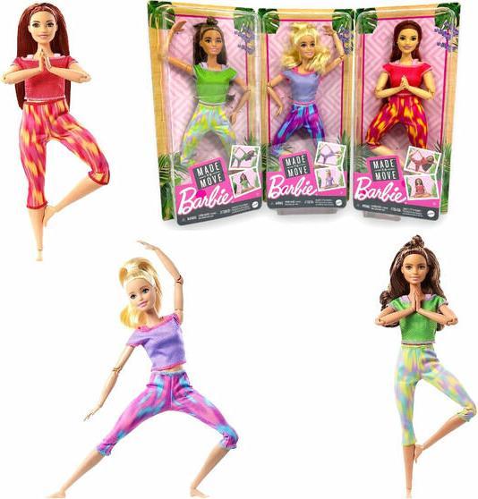 Barbie Made to Move Puppe