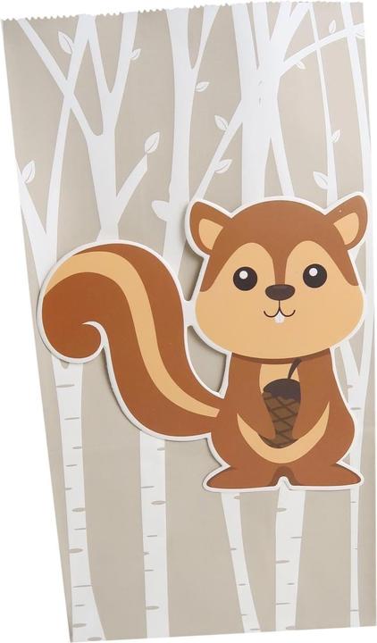 Produktbild Cut my Cookies Papiertüte Waldtiere 12 Stück, Mehrfarbig (12 x)
