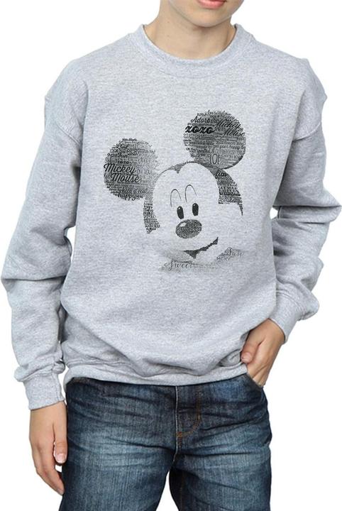 Image du produit Disney - Sweat MICKEY MOUSE TEXT FACE - Garçon (140, 146)