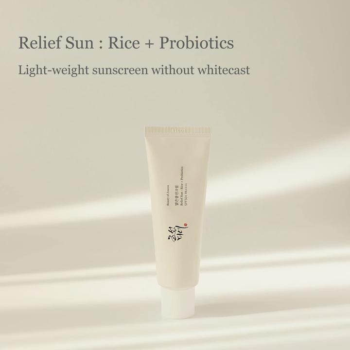 Image du produit Beauty of Joseon Probiotiques Relief Sun Rice (Crème solaire visage, SPF 50+, 50 ml)