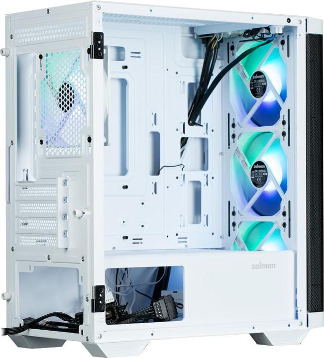 Actual product image Zalman M4 White (Mini-ITX, mATX)