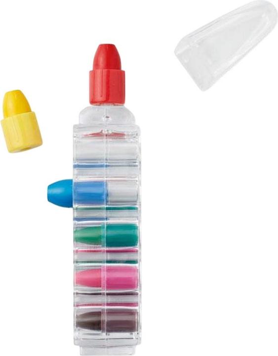 Actual product image MidOcean Magic Wax Based Crayon Set (Transparent, Colored, 6 x)