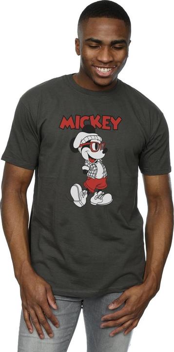Actual product image Disney Mens Mickey Mouse Hipster T-Shirt (S)