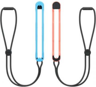 Actual product image Nintendo Joy-Con 2 wrist strap pair (light blue/light red) (Switch 2)