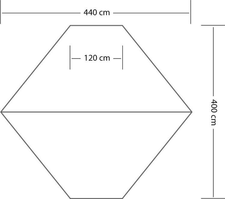 Immagine prodotto Eurotrail Tenda da sole 5 Tessuto misto cotone 6 Angolare