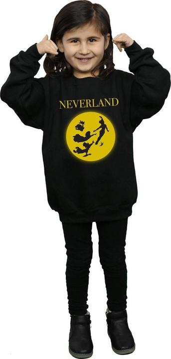 Immagine prodotto Disney Peter Pan Moon Silhouettes Felpa Ragazze (140, 146)