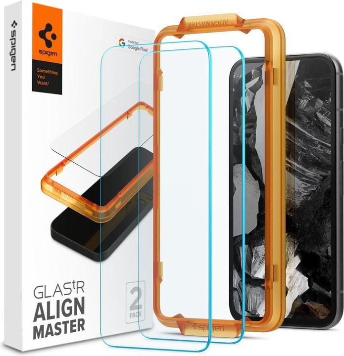Spigen GLAS.tR Align Master (2 Stück, Google Pixel 8a)