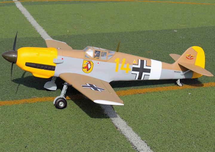 Produktbild Seagull Models SG-Models ) Messerschmitt BF-109 (ME-109) 63,9" MIT elektrischem Einziehfahrwe (Warbird)