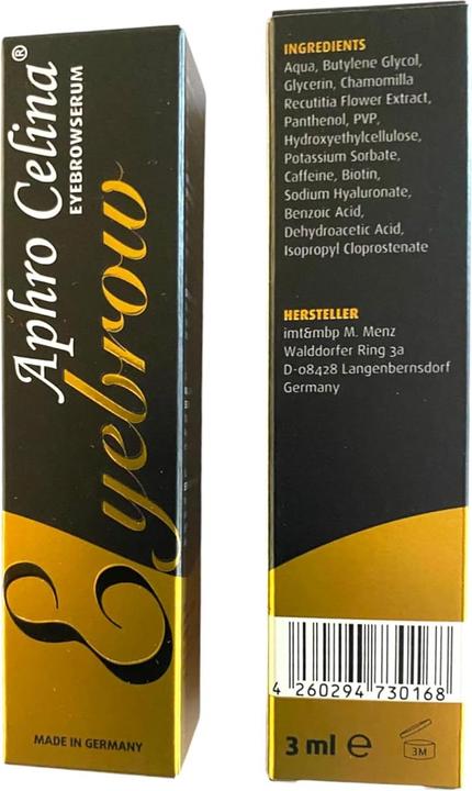 Image du produit Aphro Celina Eyebrow Serum für dichtere Augenbrauen (3 ml) (3 ml)