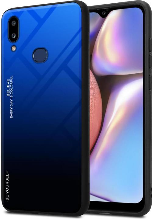Produktbild Cadorabo TPU 2 Farben Glas Cover (Samsung Galaxy A10s, Samsung Galaxy M01s)