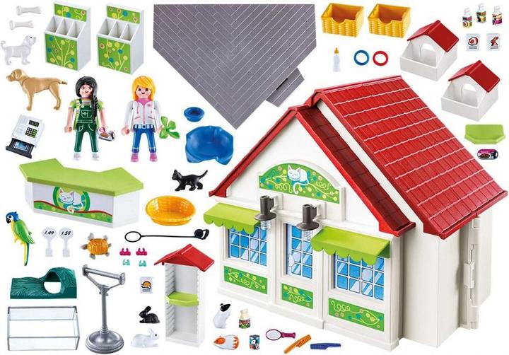 Actual product image Playmobil Take Along Animal Clinic (71396, Playmobil City Life)