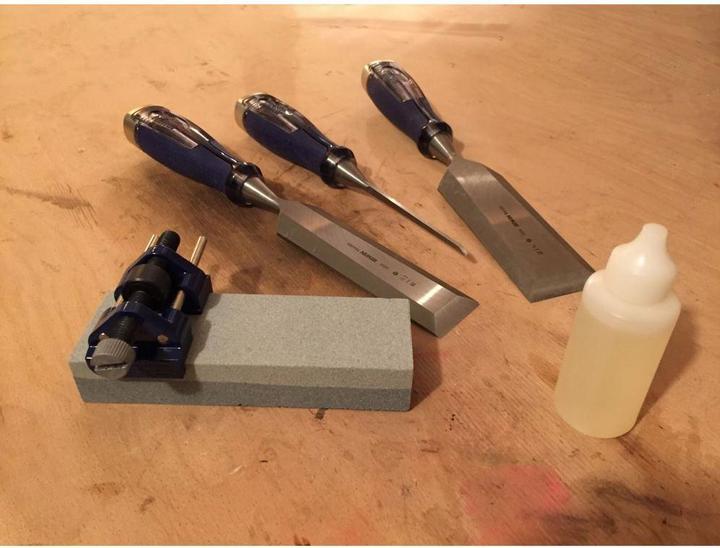Actual product image Irwin Chisel sharpening set