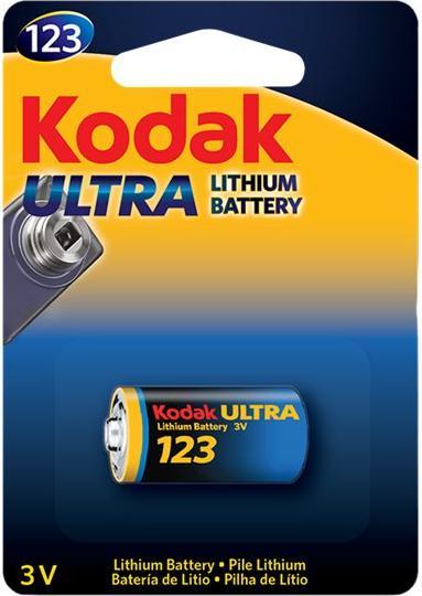 Image du produit Kodak 123 LA Pile à usage unique Pile au lithium (1 pcs, CR123A, 1500 mAh)