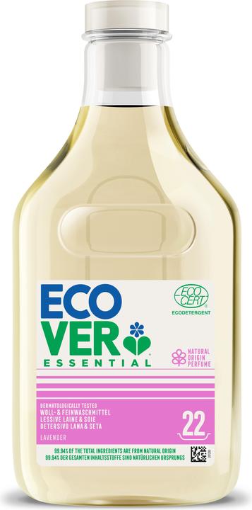 Ecover Essential Lana e detersivo delicato (22 Cicli di lavaggio, Liquida)