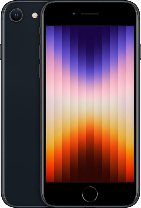 Actual product image Forza Refurbished iPhone SE 128GB Midnight 4.7" (2022) 5G DE Model iOS (128 GB, Black, 4.70", 12 Mpx, Dual SIM, B / Very good)