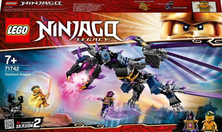 Actual product image LEGO Ninjago - The Dragon of the Overlord (71742, LEGO Ninjago, LEGO Rare Sets)