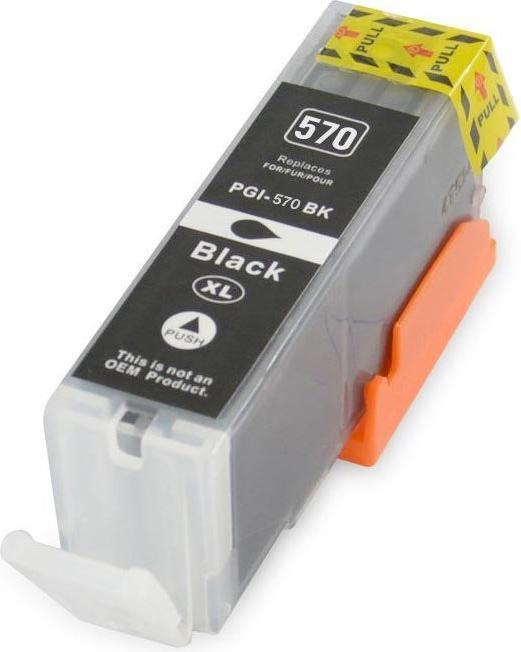 Image du produit Hermex Cartouche d'encre compatible XL pour Canon PIXMA TS6020 blanc (PGBK)