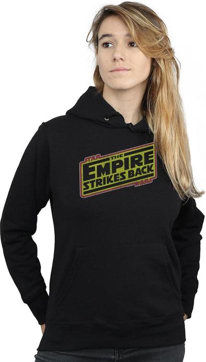 Star Wars The Empire Strikes Back Logo Kapuzenpullover (S)