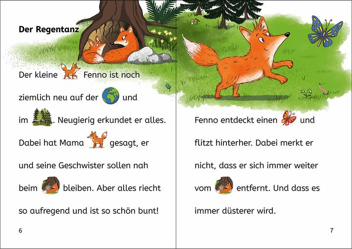 Immagine prodotto Loewe Bildermaus - Geschichten vom mutigen kleinen Fuchs (Tedesco, I primi lettori Loewe, Eva Hierteis, Nadine Y. Resch, 2024)