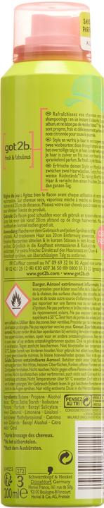 Actual product image Got2b Dry shampoo (200 ml, Dry shampoo)