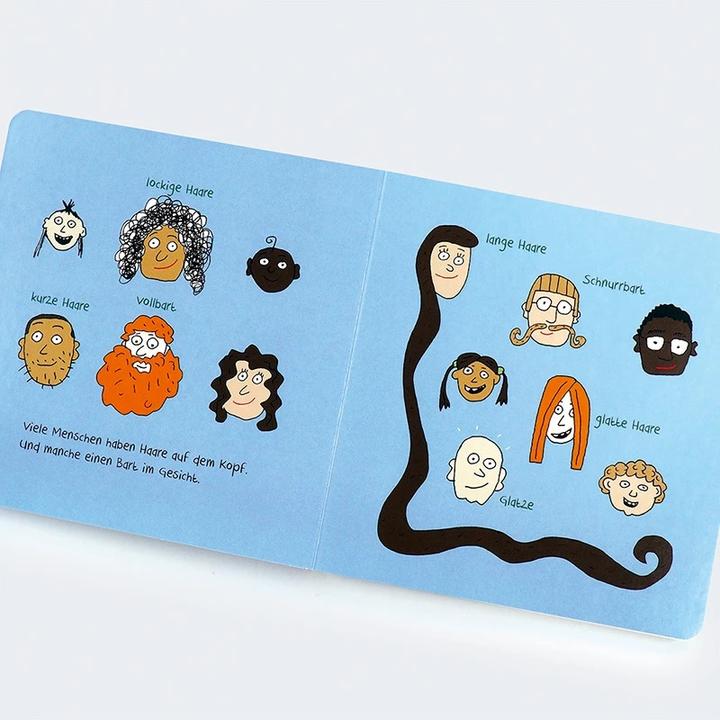 Actual product image Everyone has a bum - My first book about the body (cardboard picture book) (German)