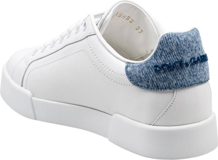 Produktbild Dolce & Gabbana portofino light in leather white and light blue (38)
