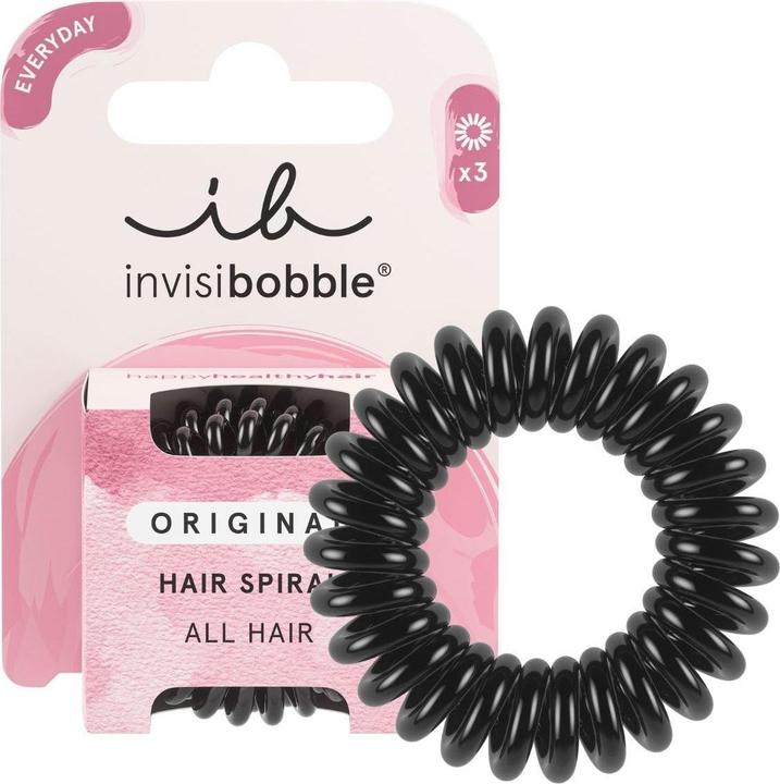 Image du produit Invisibobble Attaches de cheveux Origi tr black 3 (Élastiques à cheveux)
