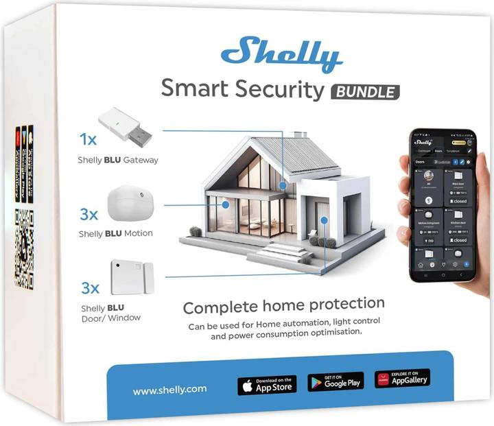 Productafbeelding Shelly Smart Security Bundle