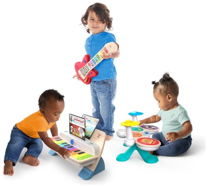 Immagine prodotto Hape Chitarra Deluxe Magic Touch (collegata) FSC (Italiano, Inglese, Tedesco, Francese)