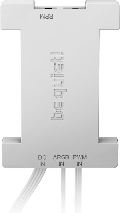 Actual product image be quiet! LIGHT LOOP 240mm White