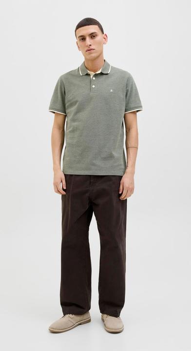 Immagine prodotto Jack & Jones Polo con colletto monocolore Poloshirt (M)