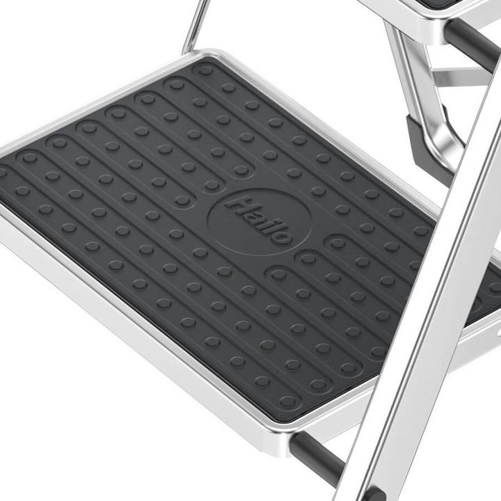 Immagine prodotto Hailo K70 StandardLine, scaletta in alluminio, 2 gradini (Scala doppia, 83 cm)