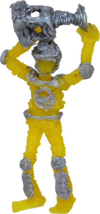 Actual product image 3Doodler PL10-ROBO 3D Printing Material Polyactic Acid (PLA) (PLA, 3 mm, 2 g, Silver)